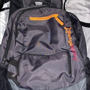 Orangetheory OTF backpack with dirty clothes bag